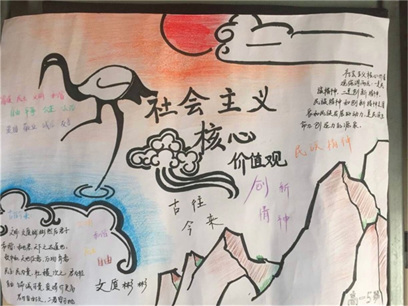社會(huì)主義核心價(jià)值觀學(xué)習(xí)手抄本報(bào)